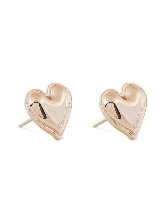 Calvin Klein Earrings made of Steel Gold Plated