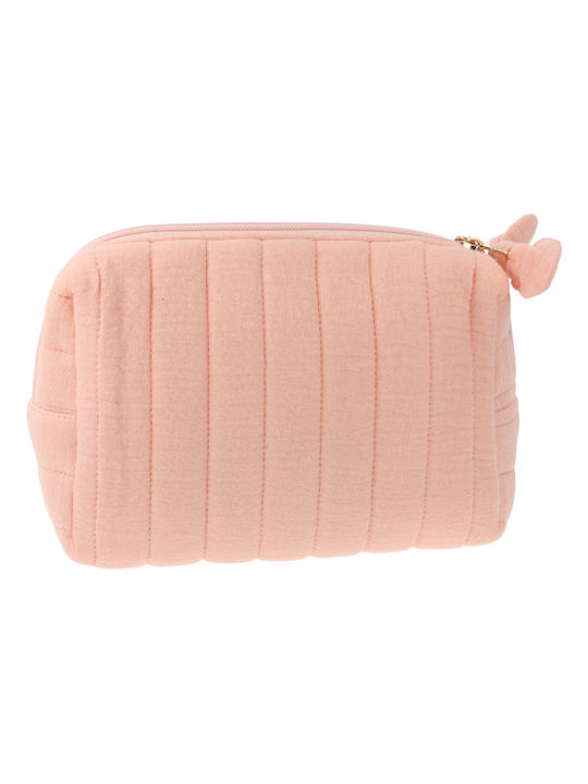 Parsa Muslin Pink Large Toiletry Bag