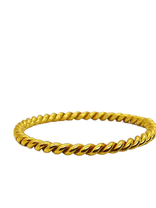 Kosmima1 Ring Small Wedding Band made of Gold 14K