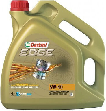 Castrol Edge Titanium Fst Συνθετικό Λάδι Αυτοκινήτου 5W-40 4lt