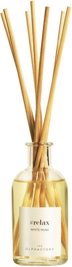 Αρωματικό Χώρου Στικς 100ml White Musk Relax Diffuser Olphactory