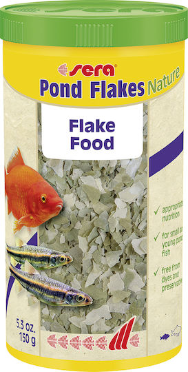 Sera Pond Freshwater Fish Food Flakes 1000ml 150gr