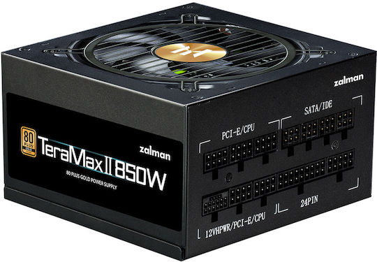 Zalman TeraMax II 850W Negru Sursă de Alimentare Calculator Complet modular 80 Plus Gold