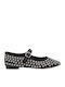Synthetic Leather Ballerinas Black