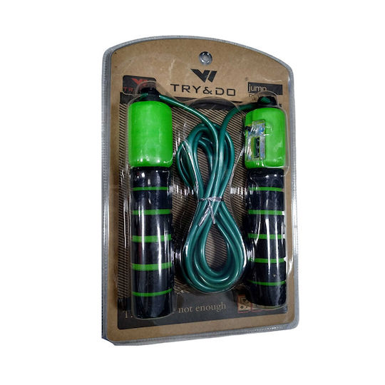 Counter Meter Jump Rope Green 3m