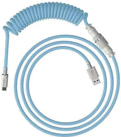 HyperX Spirale USB 2.0 Kabel USB-C männlich - USB-A Blau 1m
