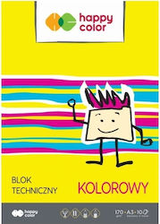 Happy Color Χαρτί A3 170gr/m² 10 φύλλα Πολύχρωμο PMIC01703_35 Happy Color Χαρτί A3 170gr/m² 10 φύλλα Πολύχρωμο PMIC01703_35