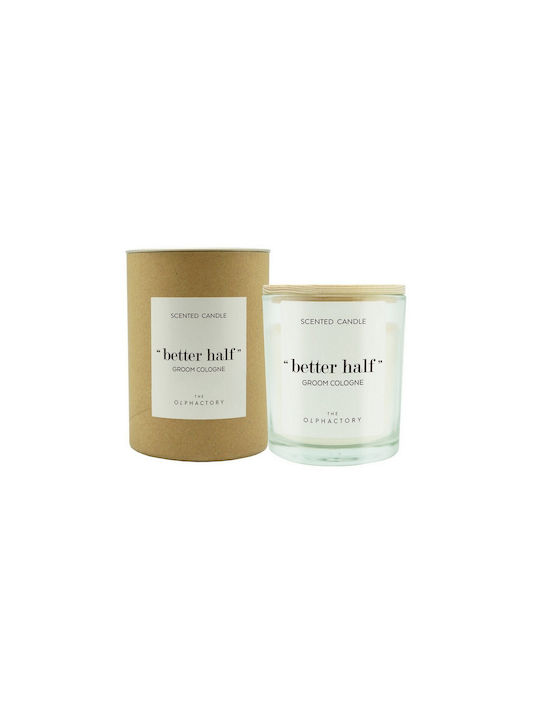 Ambientair Aromatic Candle in Jar with Lemon Perfume 200g