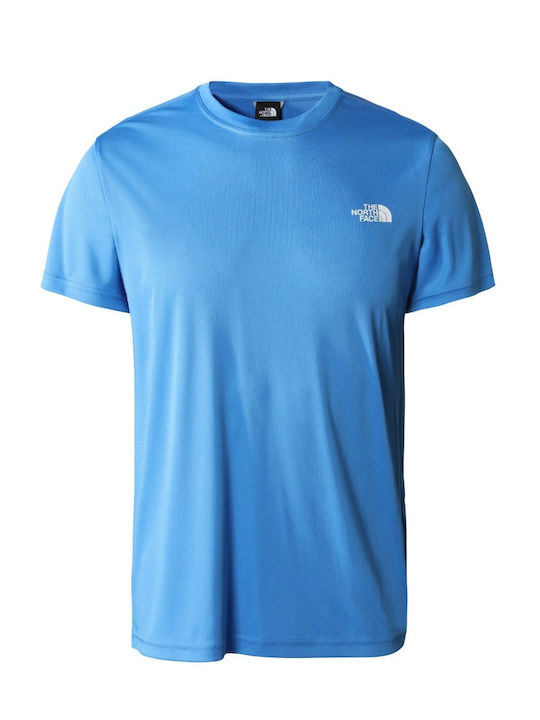 The North Face Reaxion Ανδρικό Αθλητικό T-shirt Κοντομάνικο Μπλε