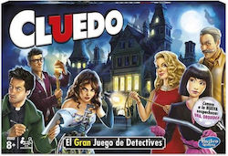Hasbro Joc de Masă Cluedo: The Classic Mystery Game pentru 2-6 Jucători 8+ Ani (ES)