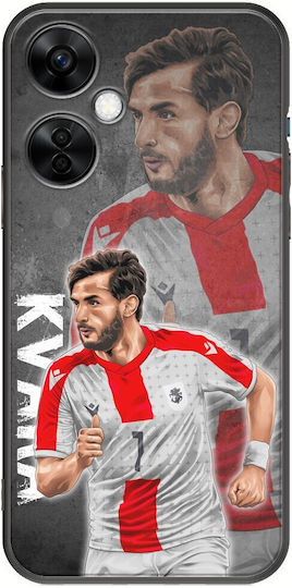 Euro 2024 Khvicha Kvaratskhelia Oneplus Nord Ce 3 Lite 5g Black Tpu Black Silicone