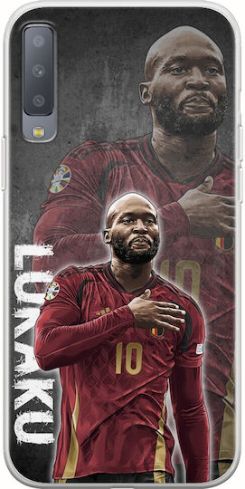 Euro 2024 Romelu Lukaku Samsung Galaxy A7 2018 Flexible Tpu Transparent Silicone