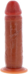 ToyJoy Silicone Ρεαλιστικό Dildo με Βεντούζα Καφέ 19cm