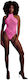 Shots Sexy Bodysuit Rosa