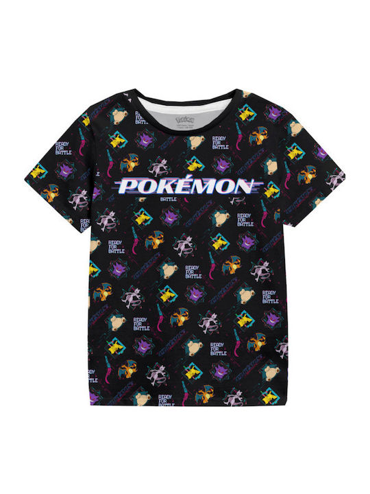 Kinder-T-Shirt Schwarz