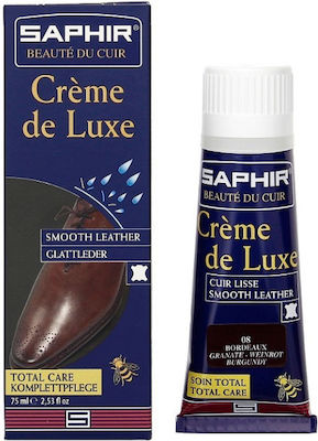 Saphir Creme De Luxe 75ml No 01 Black
