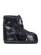 Icon Low Damenstiefel mit Gummizug Schwarz