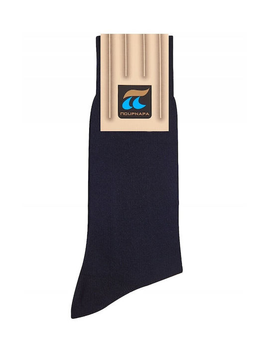 Pournara Men's Socks Navy