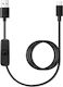 Powertech USB 2.0 Kabel USB-C männlich - USB-C 10W Schwarz 2m (CAB-UC085)