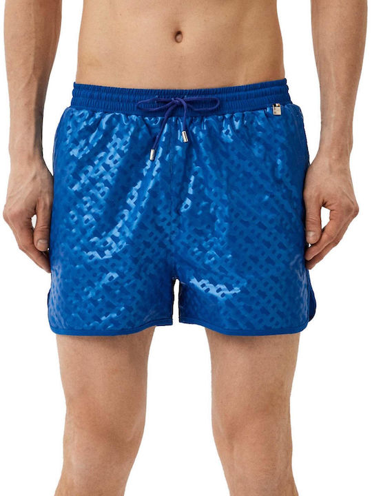 Hugo Boss Men's Swimwear Shorts Blue with Patterns