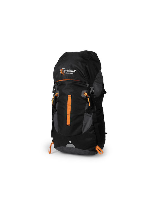 Cardinal Waterproof Mountaineering Backpack 50lt Black