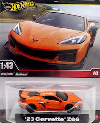 Hot Wheels Premium Αυτοκινητάκι Premium Real Riders 23 Corvette Z06 1:43rd για 3+ Ετών