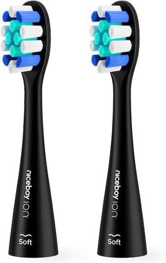 Niceboy Ion Sonic Lite меки черни 2 броя