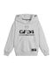 Kids Sweatshirt with Hood and Pockets Gray