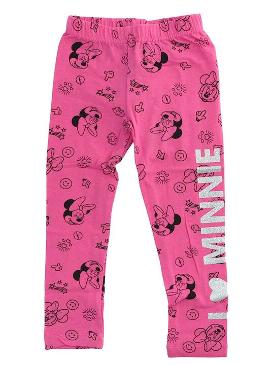 Disney Leggings pentru Copii Lung Pink