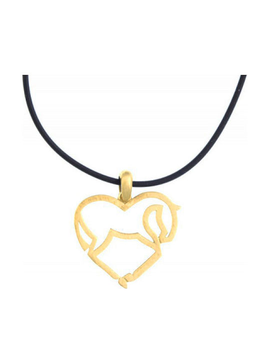 Theodora's Jewellery Necklace Made of Gold Plated Silver