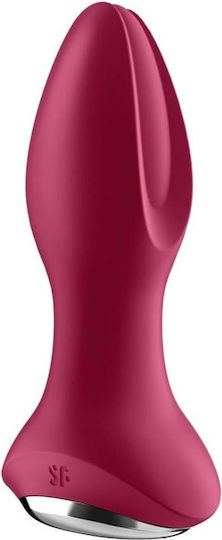 Satisfyer Rotator Plug 2 Analspielzeug mit kabelloser Funktion und Vibration Lila 5,7cm