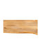 vidaXL Rectangular Table Surface made of Solid Wood Mango 70x30x2.5cm 370429 1pcs