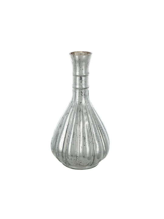 Artekko Διακοσμητικό Βάζο Silber Silver Silber 12.5x12.5x25cm 1Stück