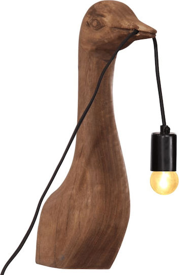 vidaXL Lamp Wall Brown 12x12x42cm