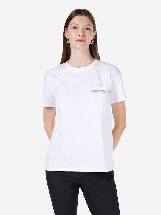 Colin's Feminin Tricou White