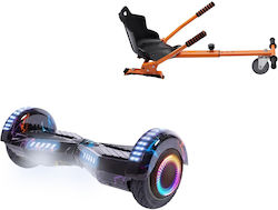 Smart Balance Wheel Transformers Thunderstorm Blue Pro Hoverboard with 15km/h Max Speed and 15km Autonomy with Seat