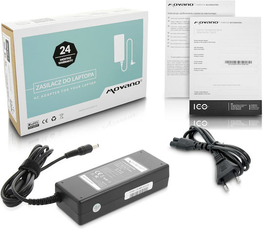 Movano Φορτιστής Laptop 75W 15V 5A για Toshiba