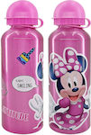 Disney Kids Water Bottle Minnie Stainless Steel Pink 500ml