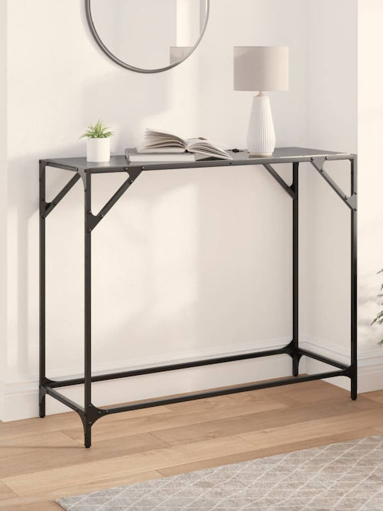 Конзолна маса Гълъбово Черно Д98xШ35xВ81cm
