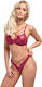 Cottelli Collection Wetlook Set Roșu