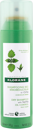 Klorane Nettle Ξηρό Σαμπουάν Όγκου για Λιπαρά Μαλλιά 150ml