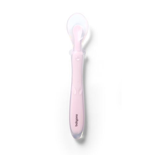 Babyono Linguriță pentru bebeluși din Silicon Roz 1c7dc7c95756