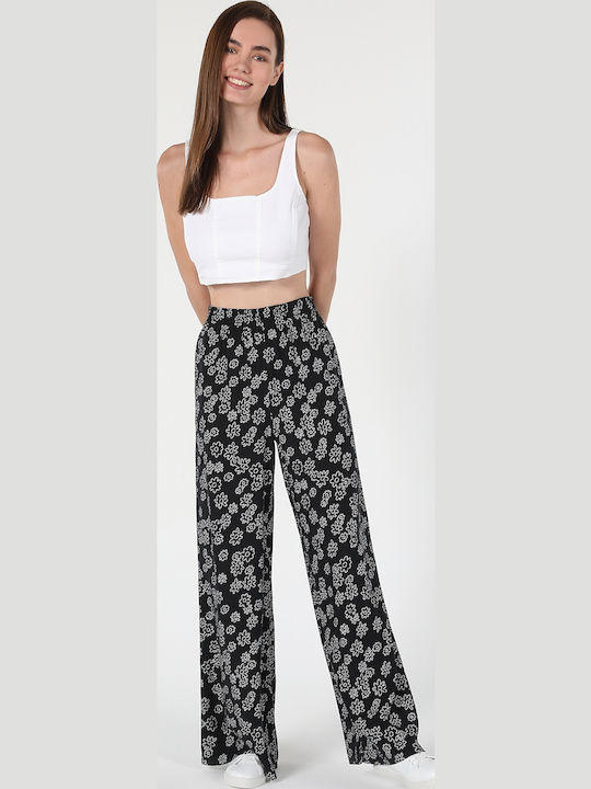 Women's Pantaloons in Regular Fit Black