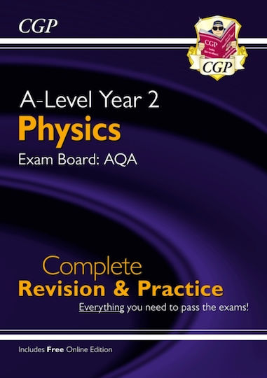 A-level Physics Aqa Year 2 Complete Revision Practice With Online Edition Ltd Cgp Multiple-component Retail Product Part(s Enclosed