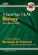 A-level Biology Aqa Year 1 As Complete Revision Practice With Online Edition Ltd Cgp Multiple-component Retail Product Part(s Enclosed