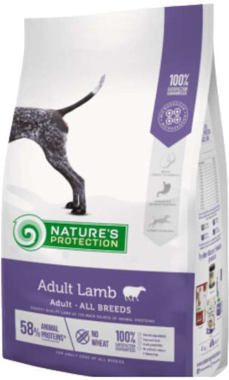 Nature's Protection 12kg Trockenfutter ohne Getreide für erwachsene Hunde mit Lamm und Thunfisch