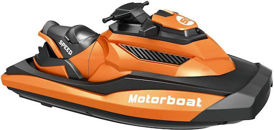 Perfectoys Jet Ski Τηλεκατευθυνόμενο Σκάφος Πορτοκαλί