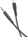 3.5mm zu Lightning Kabel Schwarz 1m (UPA198)