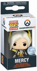 Figurina Funko Pocket Pop Keychain Overwatch 2 Mercy Exclusivă