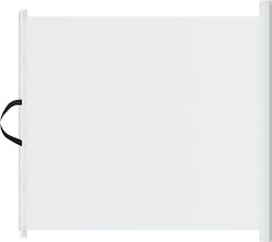 vidaXL Μεταλλικό Διαχωριστικό Σκύλου 125x117.5ε...